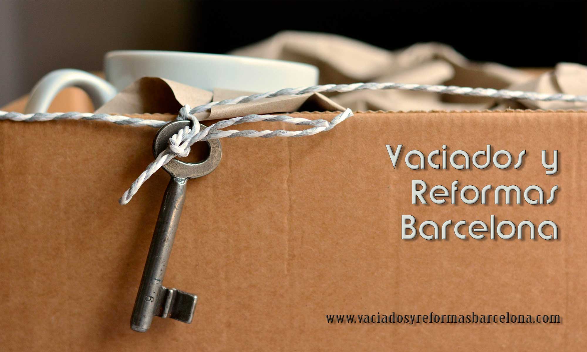 Vaciado de pisos y reformas Barcelona